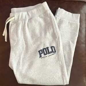 Polo by Ralph Lauren Men’s Light Gray Joggers